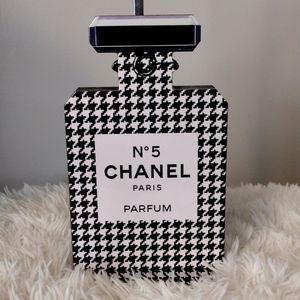 Chanel Perfume Bottle Home Decor